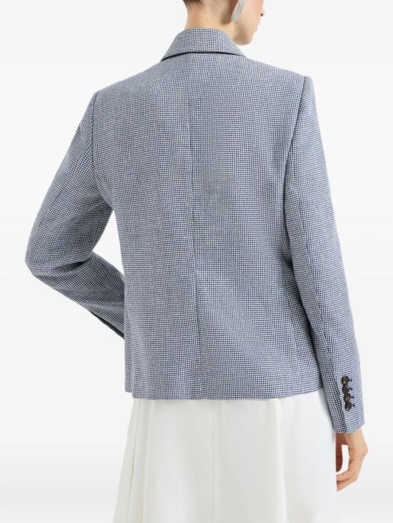 26SS 브루넬로 쿠치넬리 수트 자켓 MH5187422 C014 BIANCO BLU - BRUNELLO CUCINELLI