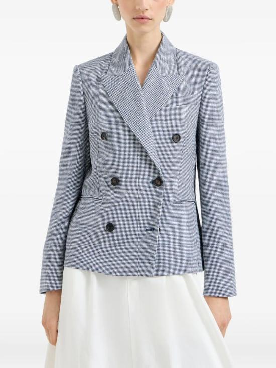 26SS 브루넬로 쿠치넬리 수트 자켓 MH5187422 C014 BIANCO BLU - BRUNELLO CUCINELLI