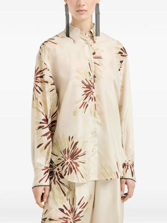 26SS 브루넬로 쿠치넬리 셔츠 MQ967RH206 C004 - BRUNELLO CUCINELLI