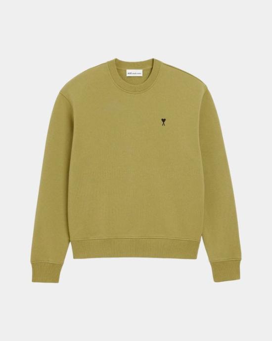 26SS 아미 ADC 크루넥 스웨트 셔츠 HSW763730 A035 MATCHA