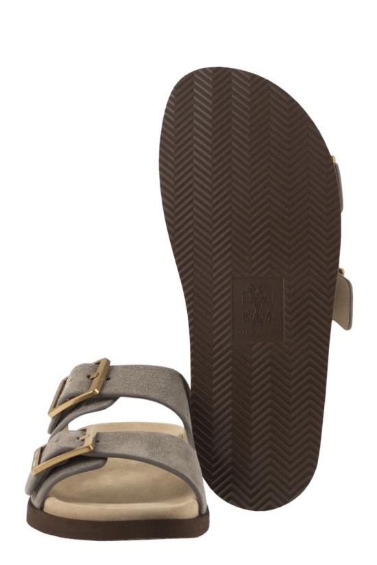 26SS 브루넬로 쿠치넬리 샌들 MZUSOLY235 CDK54 - BRUNELLO CUCINELLI