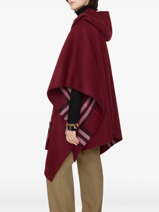 25FW 버버리 케이프 8115262 A4217 OXBLOOD RED - BURBERRY
