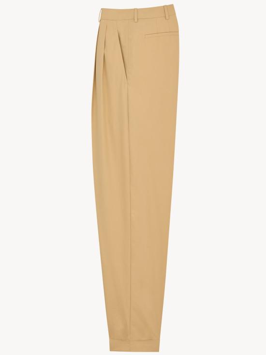 26SS 생로랑 스트레이트 팬츠 854428Y1N29 2601 NUDE NEUTRALS - SAINT LAURENT
