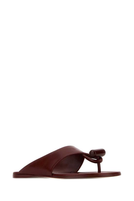 26SS 로에베 샌들 L815465XB9 BURNTRED BURGUNDY - LOEWE