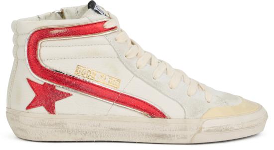 25FW 골든구스 슬라이드 스니커즈 GWF00211F00341110350 White - GOLDEN GOOSE