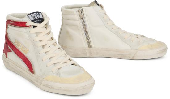 25FW 골든구스 슬라이드 스니커즈 GWF00211F00341110350 White - GOLDEN GOOSE