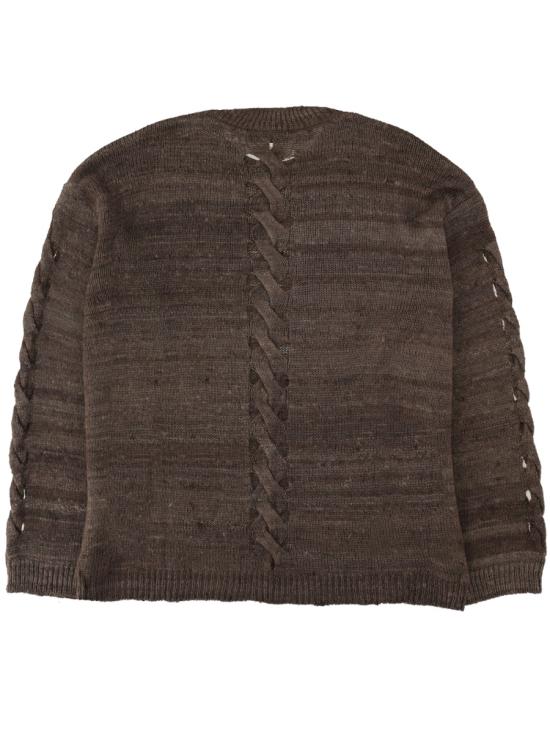 26SS 아워레가시 스웨터 M2263PW WATHEREDEARTHHANDSPUNSILK BROWN - OUR LEGACY