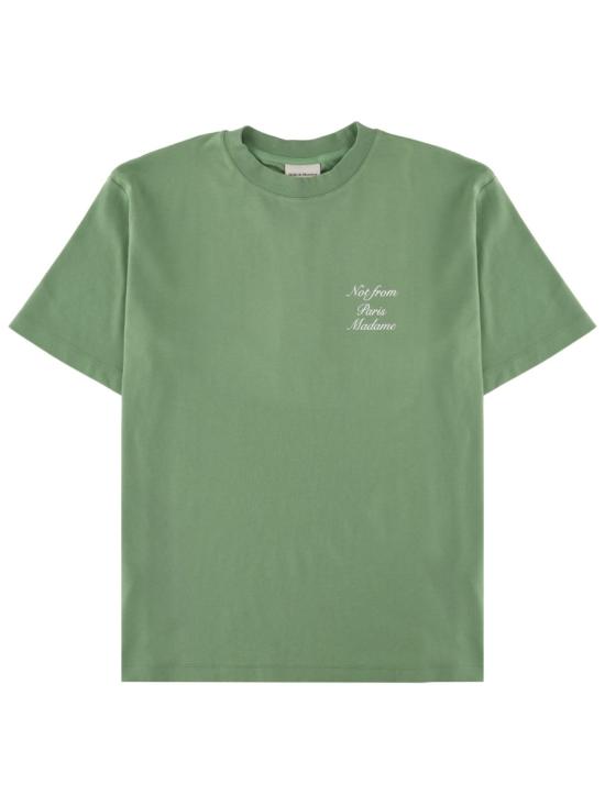 26SS 드롤드무슈 반팔 티셔츠 TS209 CO002LIGHTGREEN