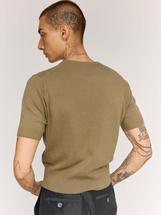  질샌더 스웨터 질 샌더 울 캐시미어 반팔 - JIL SANDER