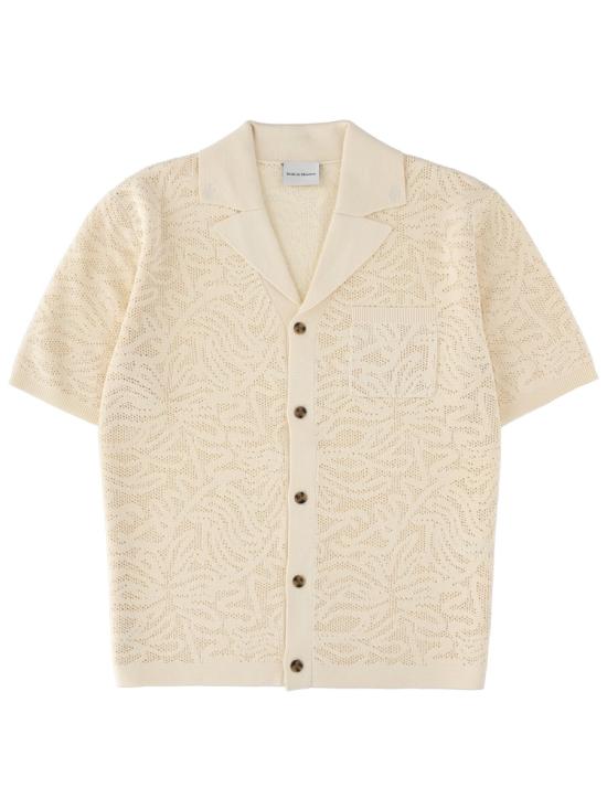 26SS 드롤드무슈 긴팔 셔츠 CA174 CO293OFFWHITE BEIGE