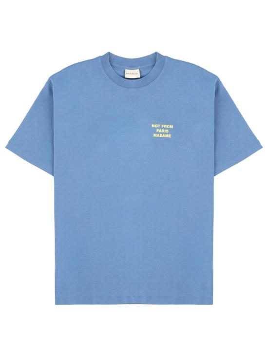 26SS 드롤드무슈 반팔 티셔츠 TS203 CO002ATLANTIC BLUE