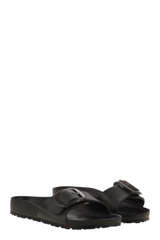 25SS 버켄스탁 마드리드 빅 버클 EVA 슬라이드 1029635 BLK BLACK - BIRKENSTOCK
