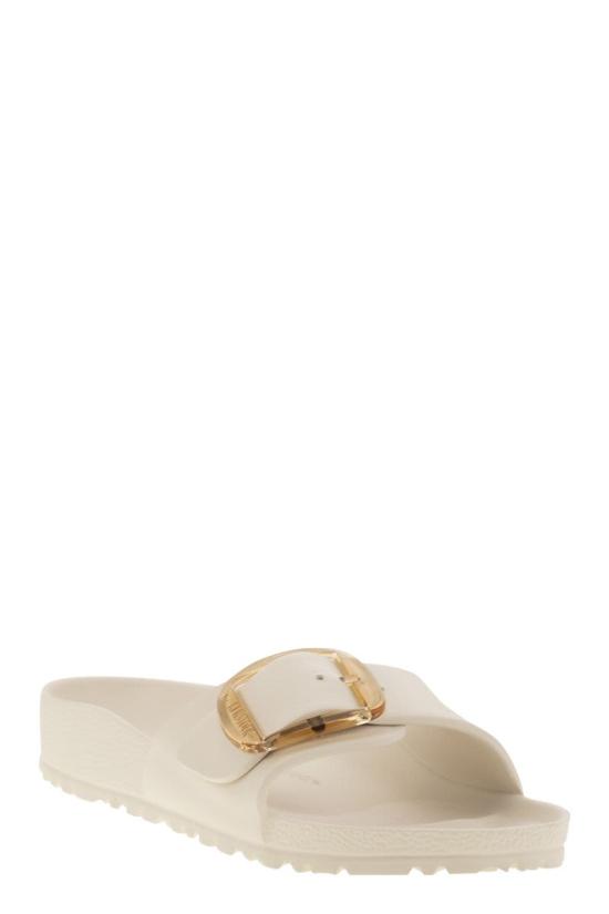 25SS 버켄스탁 마드리드 빅 버클 1029633 EGGSHELL WHITE - BIRKENSTOCK
