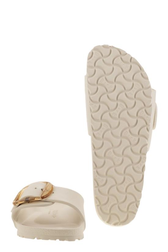 25SS 버켄스탁 마드리드 빅 버클 1029633 EGGSHELL WHITE - BIRKENSTOCK