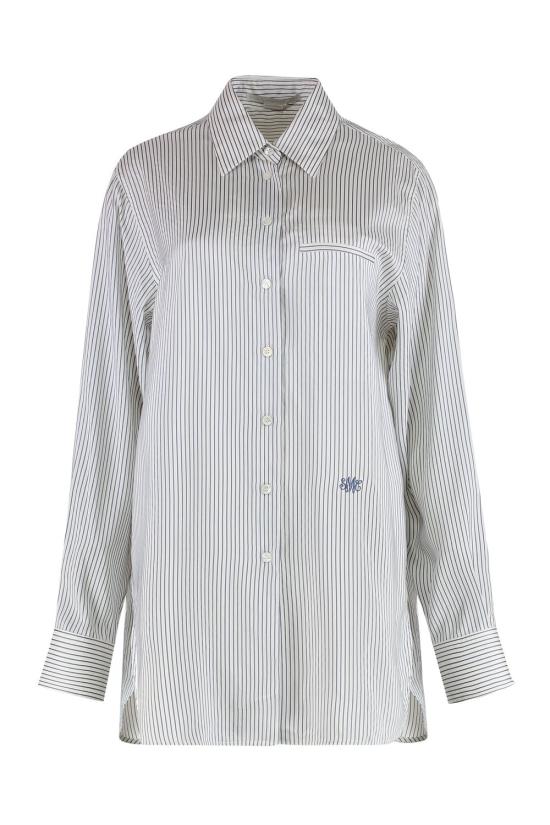 25SS 스텔라 맥카트니 셔츠 6200353FR210 8519 White