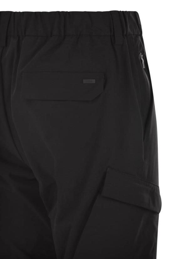 25SS 에르노 스트레이트 팬츠 PT000076U 9300 BLACK - HERNO