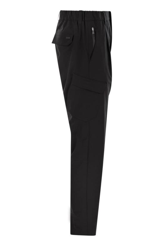 25SS 에르노 스트레이트 팬츠 PT000076U 9300 BLACK - HERNO