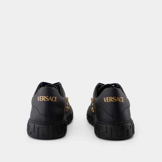 25SS 베르사체 스니커즈 10144601A130651B00V BLACK - VERSACE