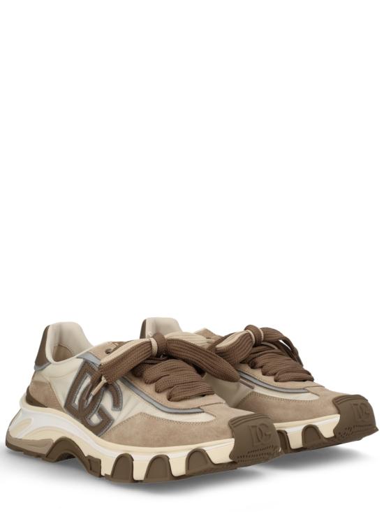 26SS 돌체앤가바나 DG 컨트리 로드 나일론 앤 레더 스니커즈 CS2403 A02058W143 BEIGE - DOLCE & GABBANA