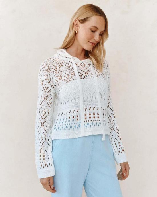  벨라달 스웨터 벨라 달 크로셰 후드티 - BELLA DAHL