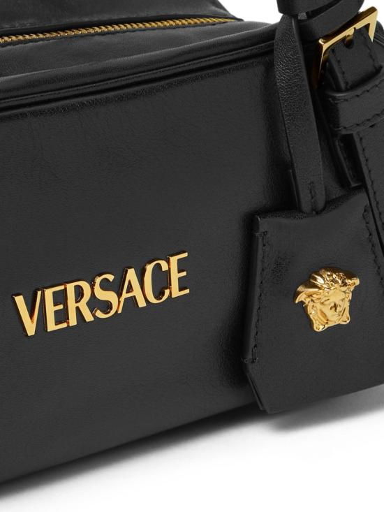 25SS 베르사체 VERSACE TAG 나파 볼링백 10157921A131711B00V BLACK - VERSACE