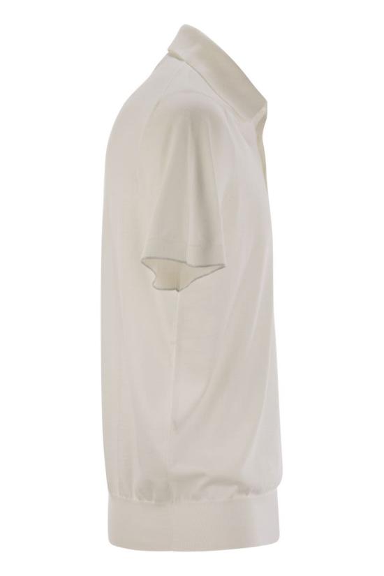 25SS 브루넬로 쿠치넬리 반팔 티셔츠 M29800125 CO312 CREAM - BRUNELLO CUCINELLI