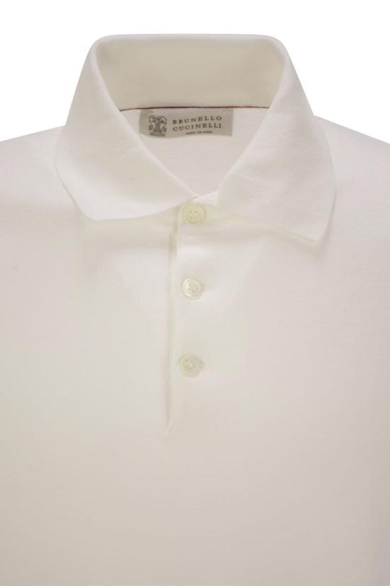 25SS 브루넬로 쿠치넬리 반팔 티셔츠 M29800125 CO312 CREAM - BRUNELLO CUCINELLI