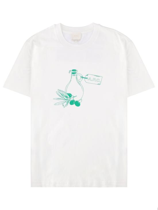 26SS 아페쎄 반팔 티셔츠 COHBM H26628 AAB WHITE