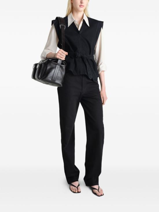 26SS 르메르 민소매 티셔츠 OT0011 LD1071999 Black - LEMAIRE