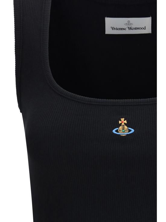 26SS 비비안웨스트우드 반팔 티셔츠 1G010011J009C N401 BLACK - VIVIENNE WESTWOOD