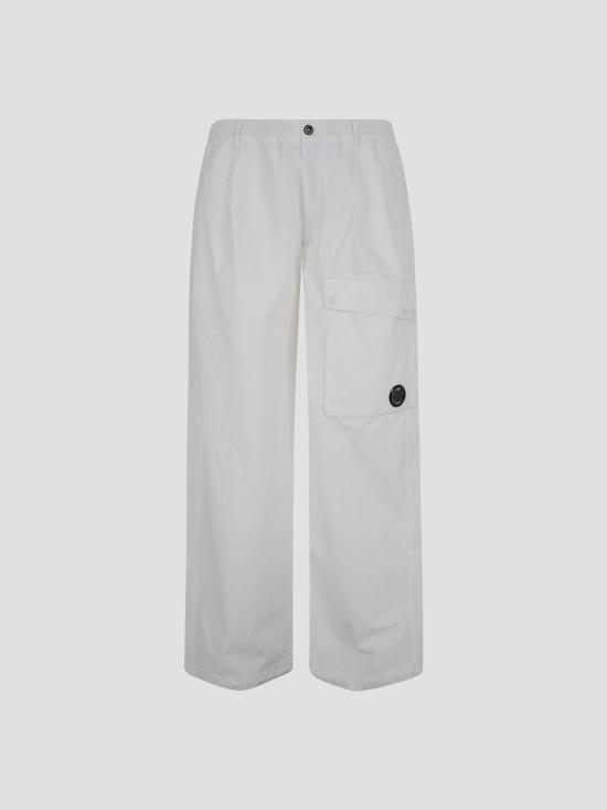 26SS 씨피 컴퍼니 마이크로 랩스 카고 팬츠 20CMPA126A110325G 103 GAUZE WHITE