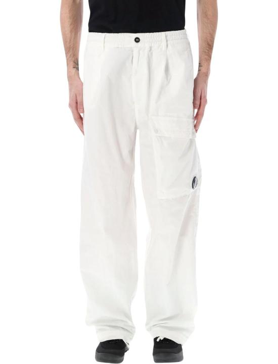 26SS 씨피 컴퍼니 마이크로 랩스 카고 팬츠 20CMPA126A110325G 103 GAUZE WHITE