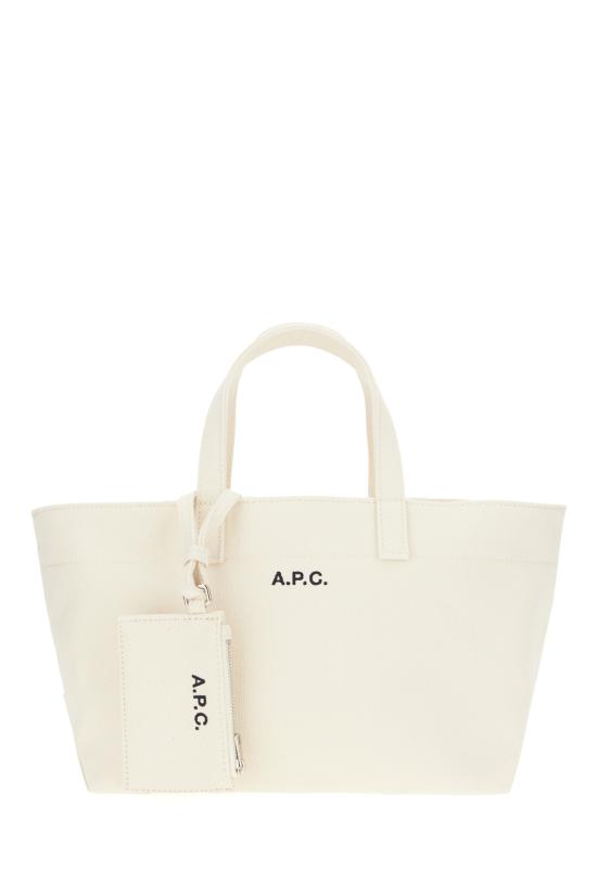 26SS 아페쎄 르 드러머 뚜왈 스몰 토트 백 COHMPF67045 AAD Ecru