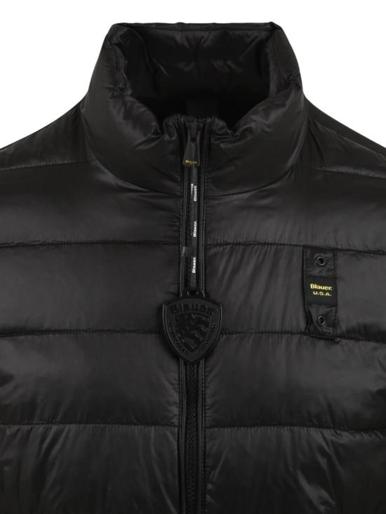 26SS 블라우어 숏패딩 26SBLUC02207 999 NERO BLACK - BLAUER