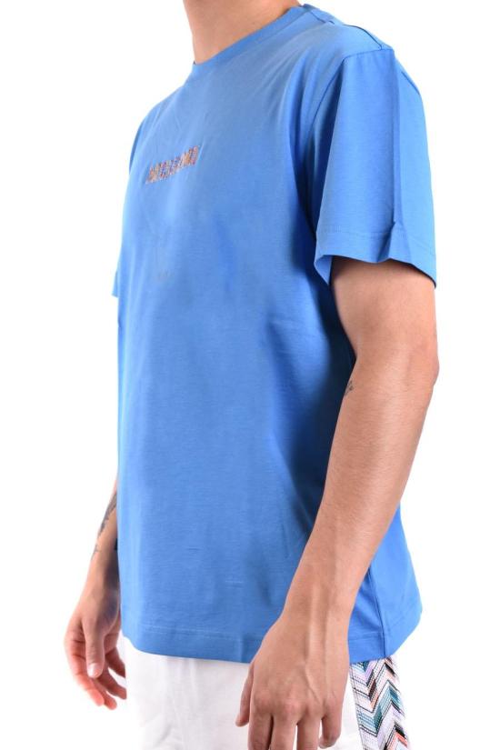  미소니 폴로 티셔츠 UC24SL01 BJ00C7S72E9 BLUE - MISSONI