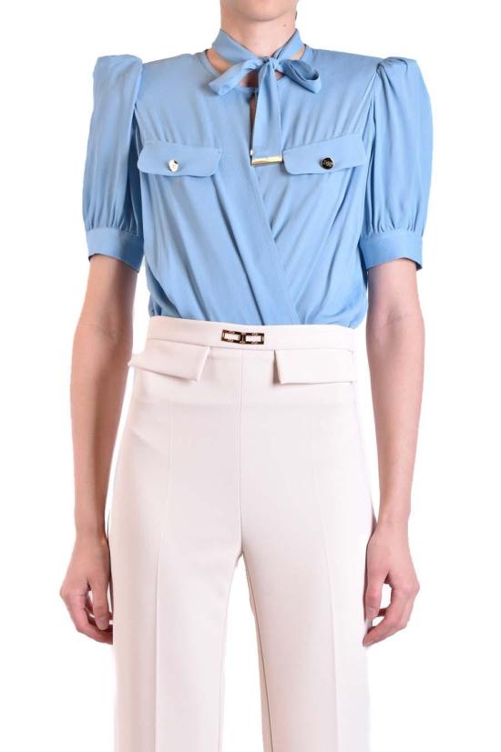 SPRING SUMMER 엘리자베타프랜치 탑 CB00231E2016 BLUE - ELISABETTA FRANCHI