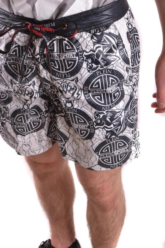  플레인스포츠 스윔팬츠 P17C MMT0035 SNY001N01 WHITE - PLEIN SPORT