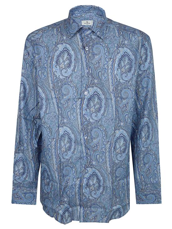 26SS 에트로 셔츠 MRIB0025 99SA5P2 X0880 BLUE - ETRO