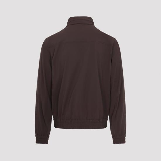 26SS 브루넬로 쿠치넬리 폴딩 후드 본디드 나일론 블루종 MZ4266525 C1792 NOCCIOLA BROWN - BRUNELLO CUCINELLI