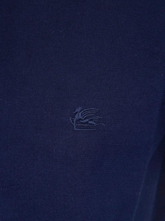 26SS 에트로 폴로 티셔츠 MRKF0004 AQ408 B0065 BLUE - ETRO