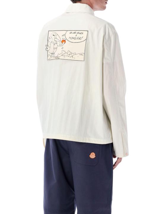 25FW 몽클레어 X 도널드 글로버 아우터 1A00006597F9 02B WHITE - MONCLER X DONALD GLOVER