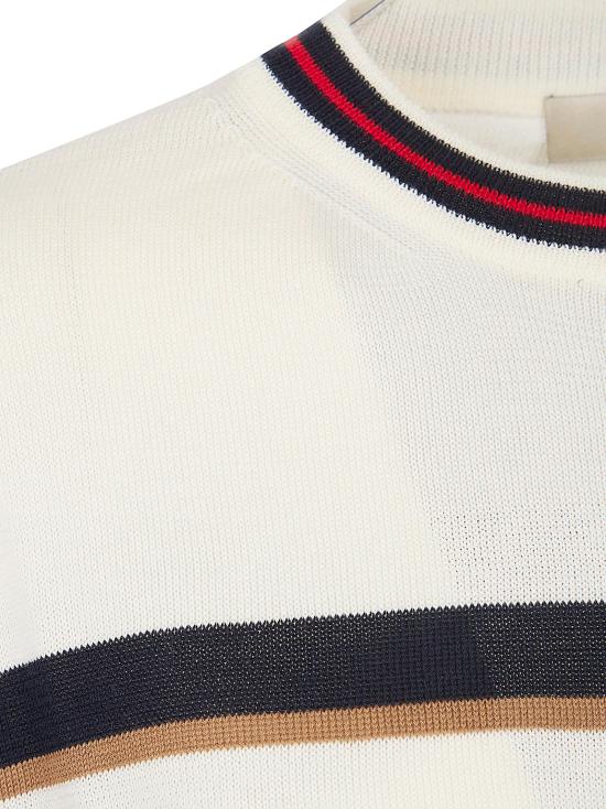 26SS 에르노 반팔 티셔츠 MG000239D 72118 1092 BIANCO BLU WHITE - HERNO