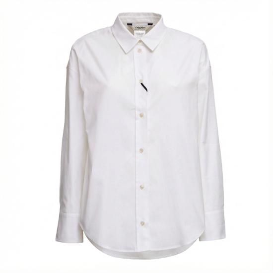 26SS 에스막스마라 셔츠 2619111011600 001 BIANCO