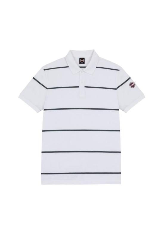 26SS 콜마르 폴로 티셔츠 7606 6AX 01 BIANCO WHITE