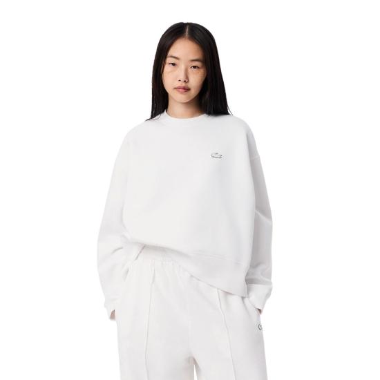  라코스테 라코스테 더블 페이스드 스웨트셔츠 SF5614 001 BIANCO WHITE - LACOSTE