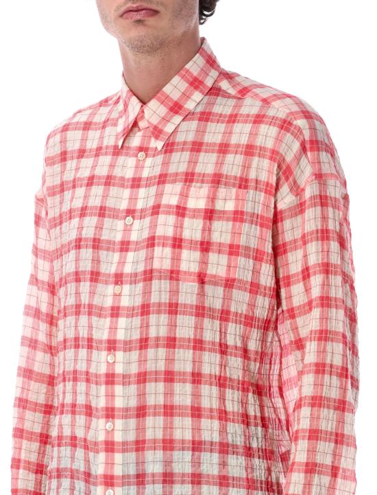 26SS 선플라워 셔츠 1314 690 PINK CHECK - SUNFLOWER