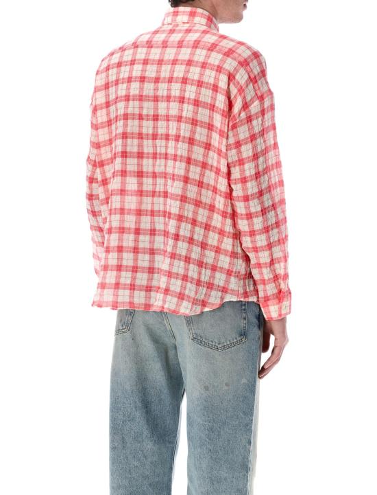 26SS 선플라워 셔츠 1314 690 PINK CHECK - SUNFLOWER