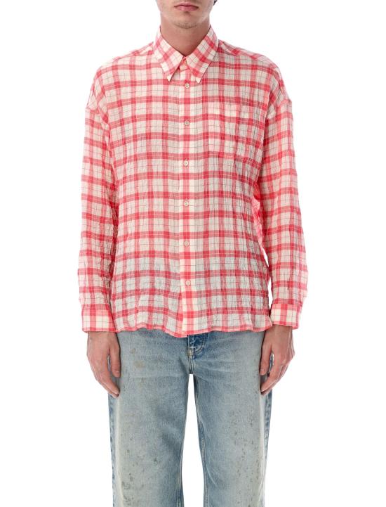 26SS 선플라워 셔츠 1314 690 PINK CHECK