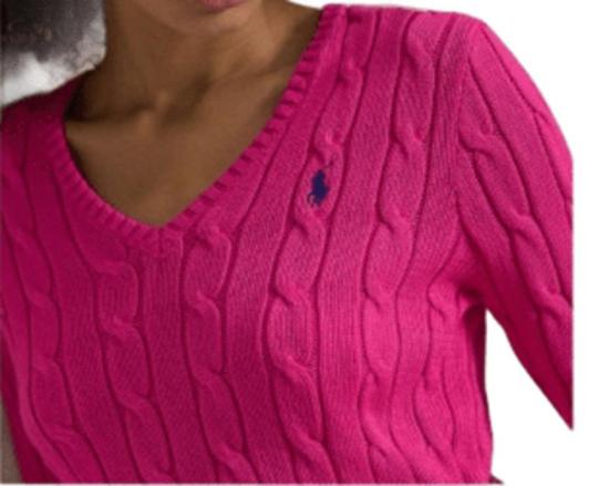 26SS 랄프 로렌 스웨터 211971870 509 ACCENT PINK - RALPH LAUREN