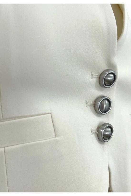 25SS 핑코 코트 104931A213Z07 WHITE - PINKO